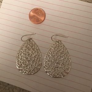 Sterling silver dangly earrings